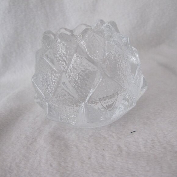 Orrefors Crystal Tea Light Holder - Picture 1 of 7